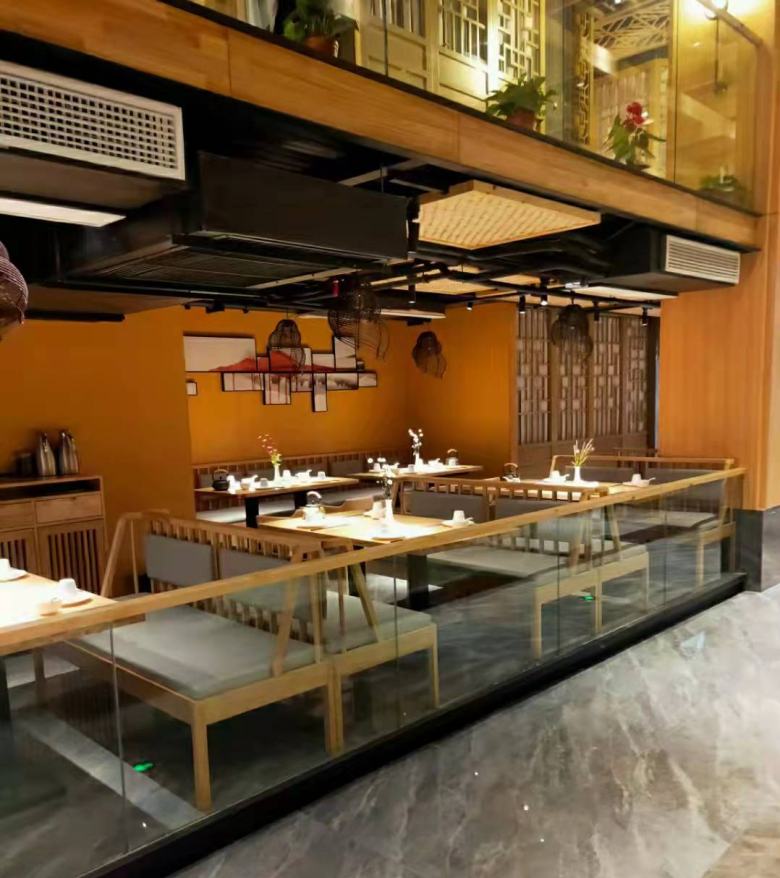 20211230/61cd9af6c3fdf.jpg 曲江和湘源正宗湘菜館背靠式雙人卡座沙發(fā).jpg